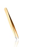 Pinzette Classic Luxury Line – Gold mit Diamant