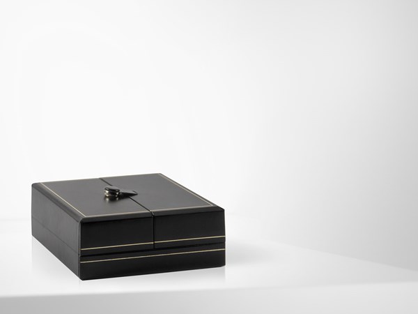 Tweezers Classic Luxury Line – Rhodium with Sapphire