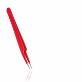 Pince Faux Cils Pointed Rouge