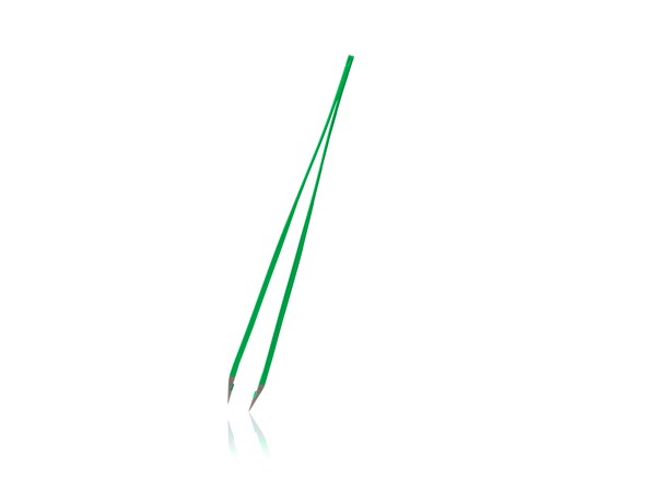 Tweezers Classic First Aid green